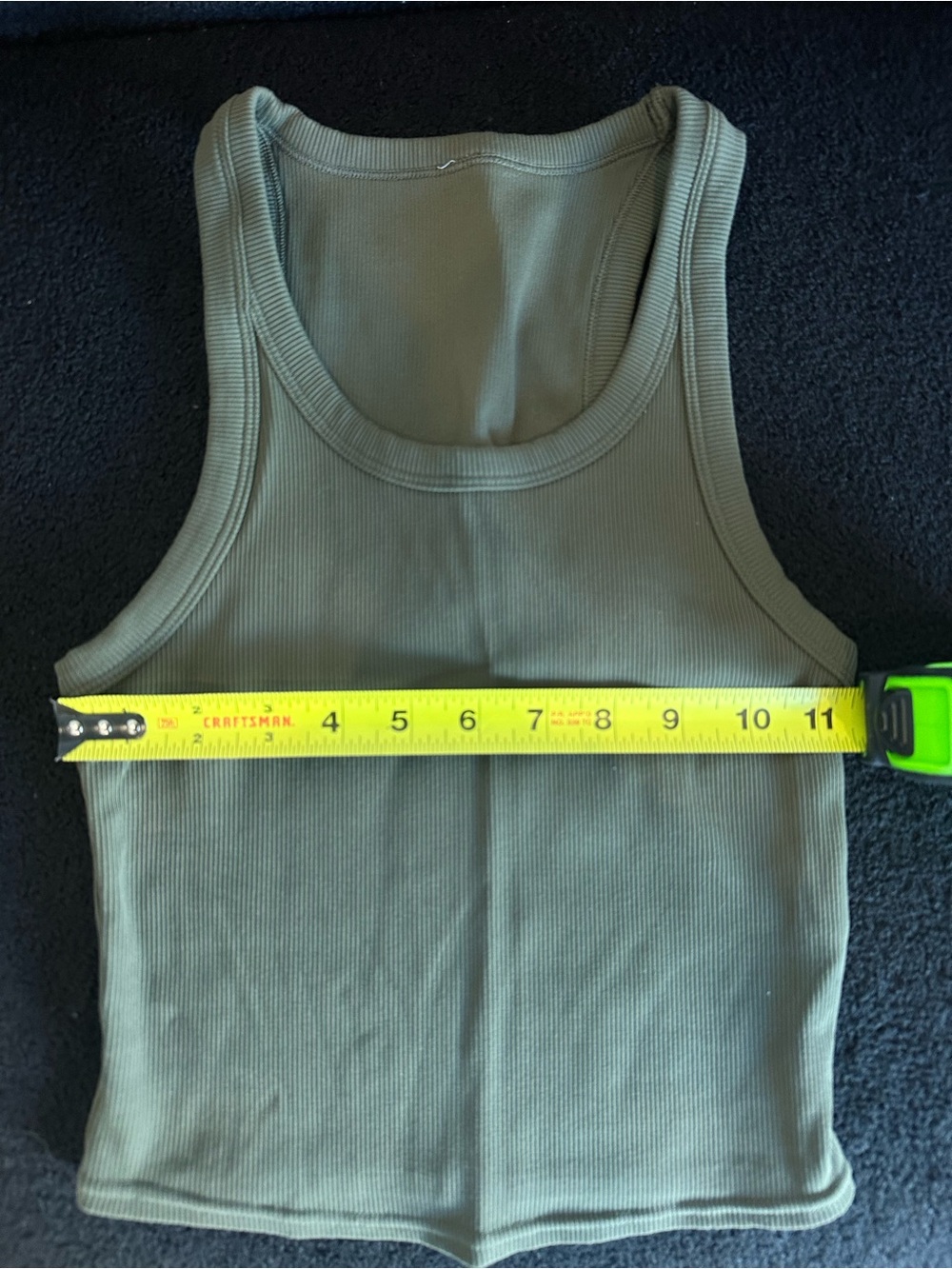 Alo Ribbed Tank Top - Picture 3 of 5